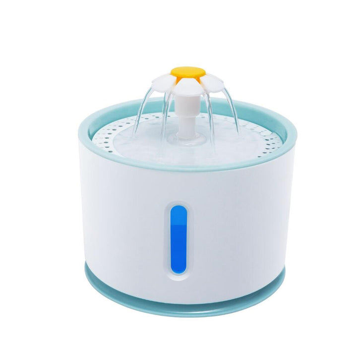 Automatic Pet Cat Water Fountain With LED dispenser