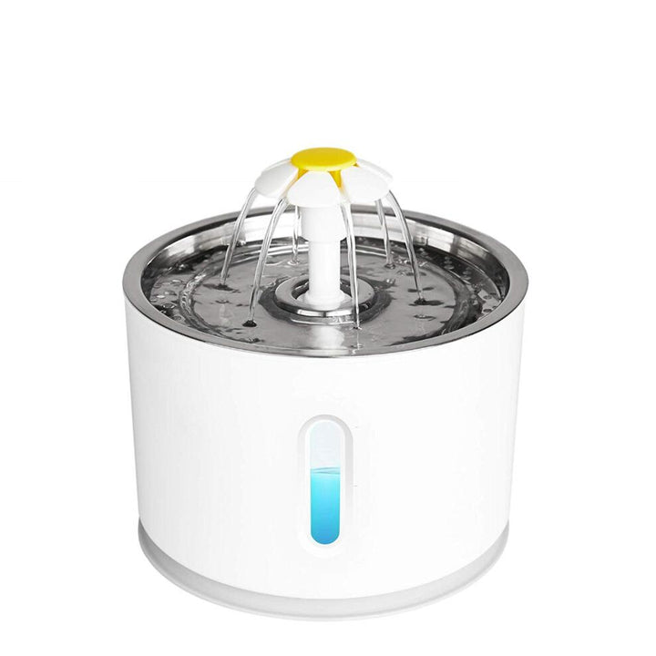 Automatic Pet Cat Water Fountain With LED dispenser