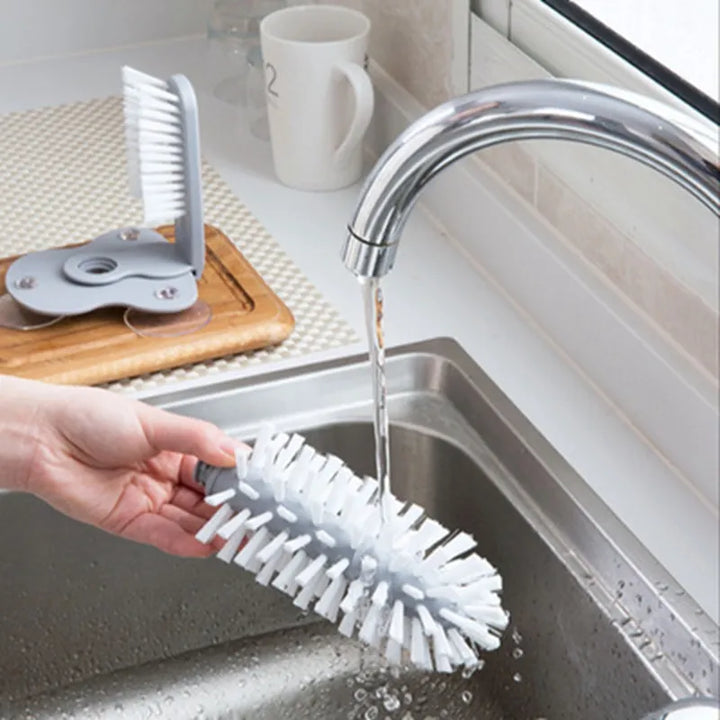 2 in 1 Sink Suction Cup Cleaning Brush Baby